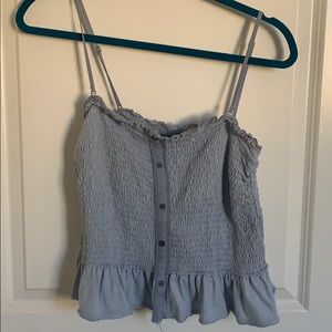 Abercrombie and Fitch Baby Blue Tank Top